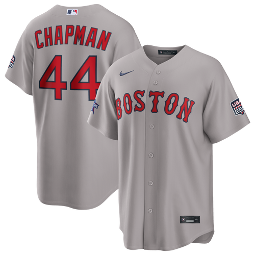 2026 All-Star Game Men's Boston Red Sox Aroldis Chapman Nike Gray Replica Jersey - 2