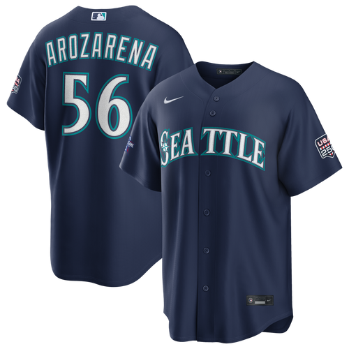 2026 All-Star Game Men's Seattle Mariners Randy Arozarena Nike Navy Replica Jersey - 2