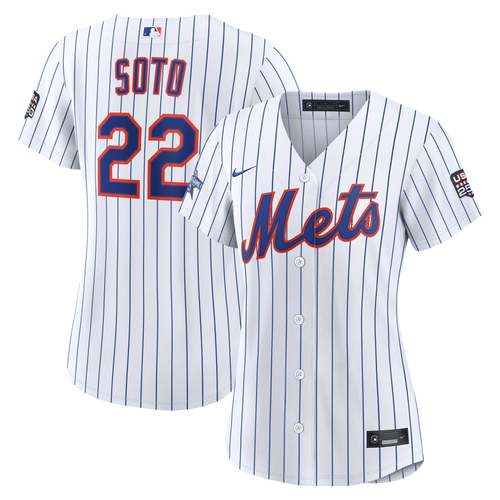 2026 All-Star Game Women's New York Mets Juan Soto Nike White Replica Jersey