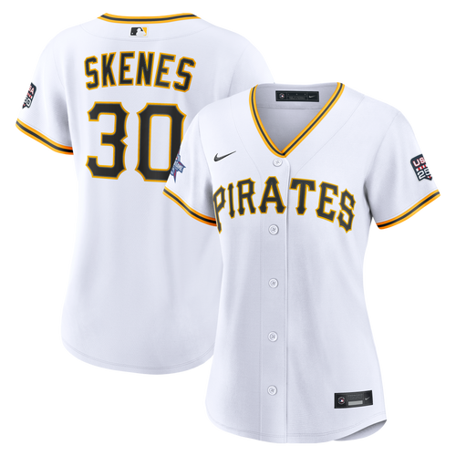 2026 All-Star Game Women's Pittsburgh Pirates Paul Skenes Nike White Replica Jersey - 2