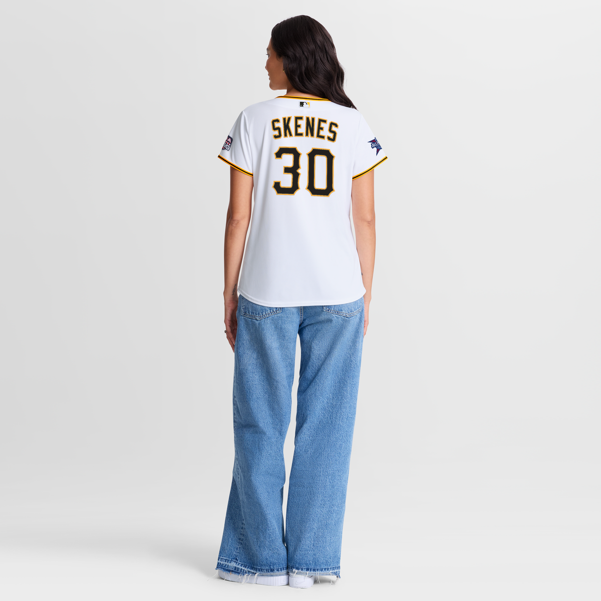 2026 All-Star Game Women's Pittsburgh Pirates Paul Skenes Nike White Replica Jersey - 6