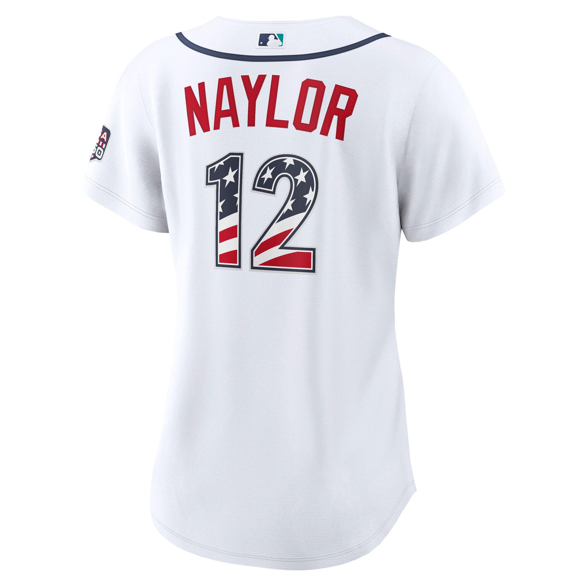 Fourth of July Women's Seattle Mariners Josh Naylor Nike White USA 250 Stadium Jersey - 4