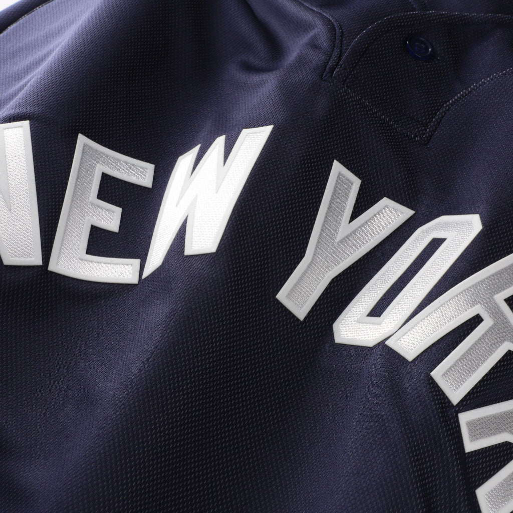 Men's New York Yankees Derek Jeter Mitchell & Ness Navy Authentic Batting Practice Jersey - 5