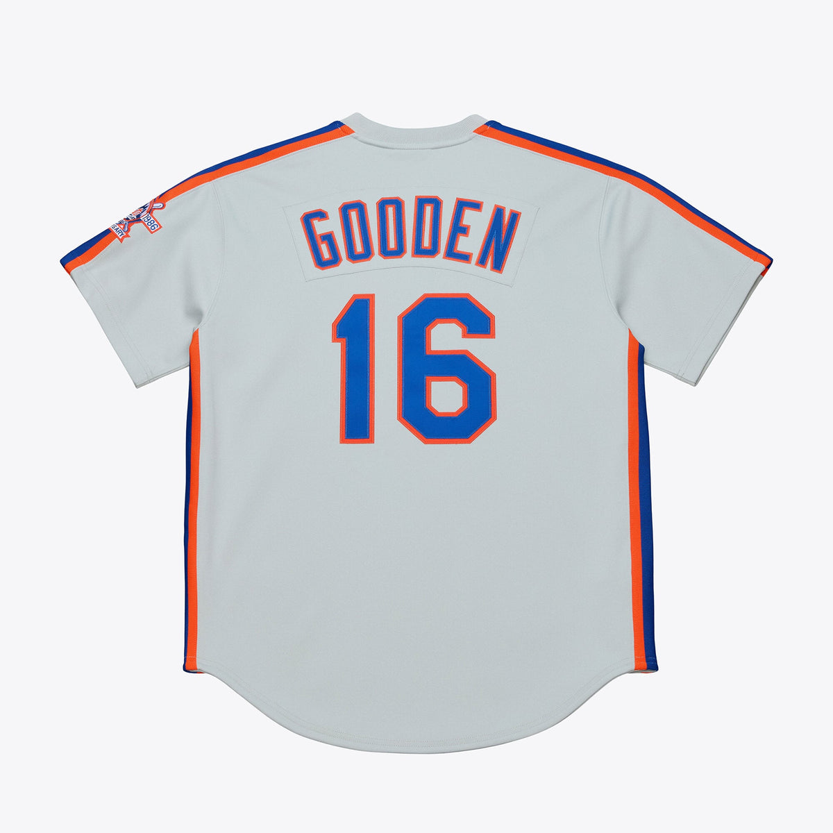 Men's New York Mets Dwight Gooden Mitchell & Ness White 1986 Authentic Jersey - 3