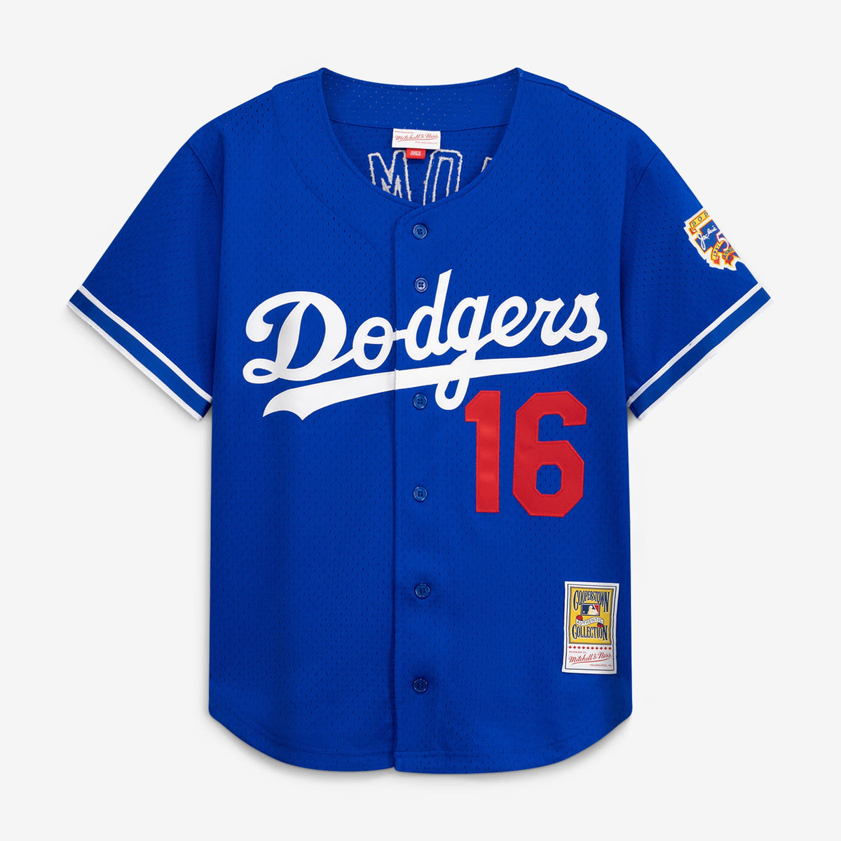 Men's Los Angeles Dodgers Hideo Nomo Mitchell & Ness Royal Big & Tall Cooperstown Collection Mesh Batting Practice Jersey - 2