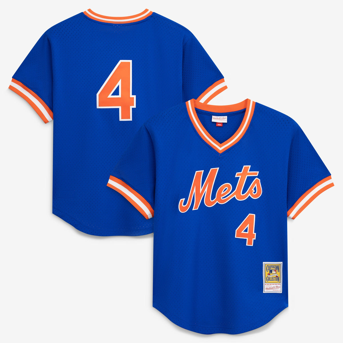 Men's New York Mets Lenny Dykstra Mitchell & Ness Royal Authentic Batting Practice Jersey - 2