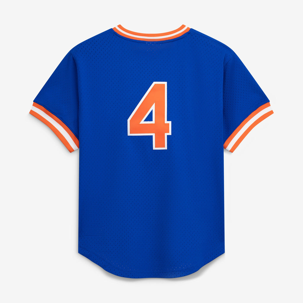 Men's New York Mets Lenny Dykstra Mitchell & Ness Royal Authentic Batting Practice Jersey - 4