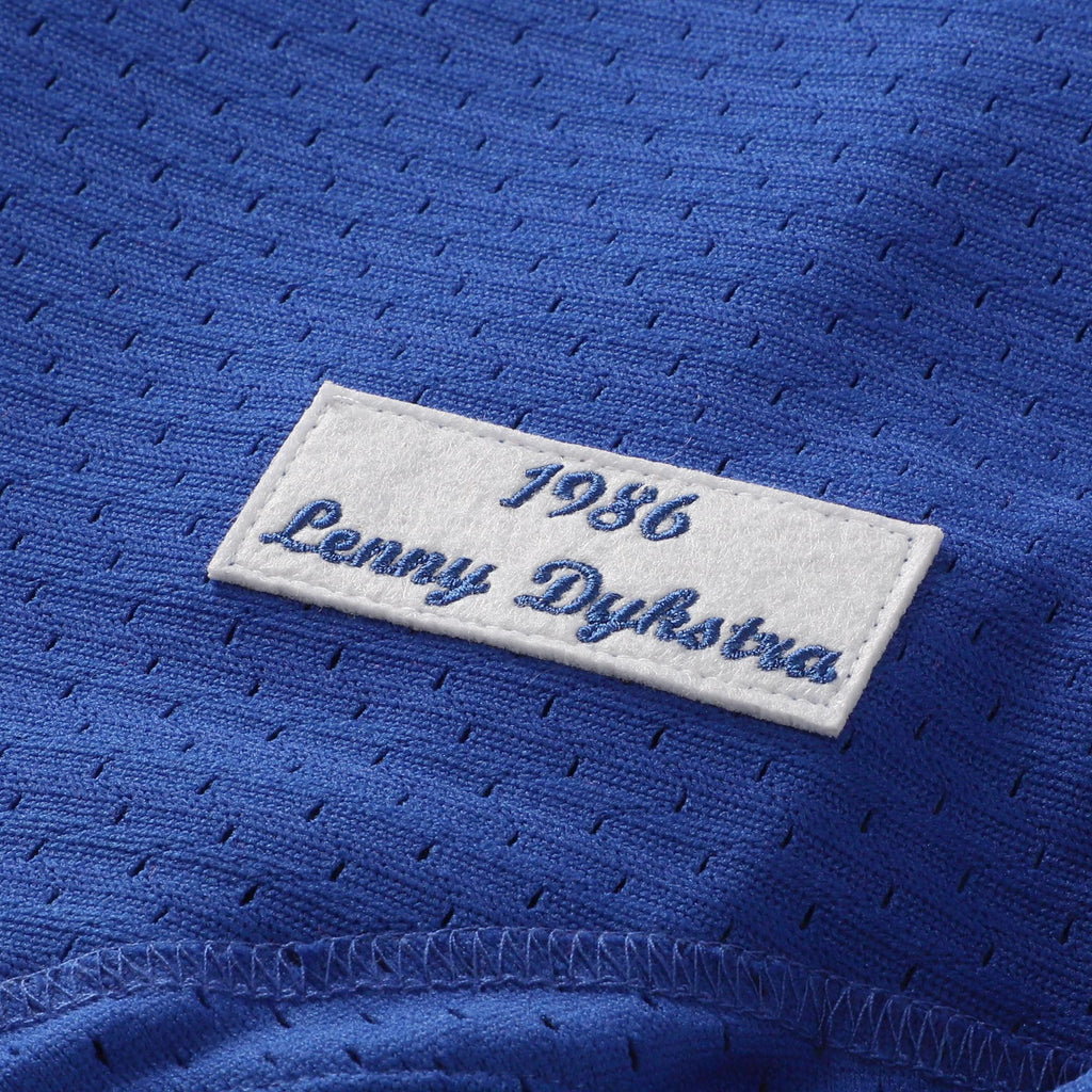 Men's New York Mets Lenny Dykstra Mitchell & Ness Royal Authentic Batting Practice Jersey - 7