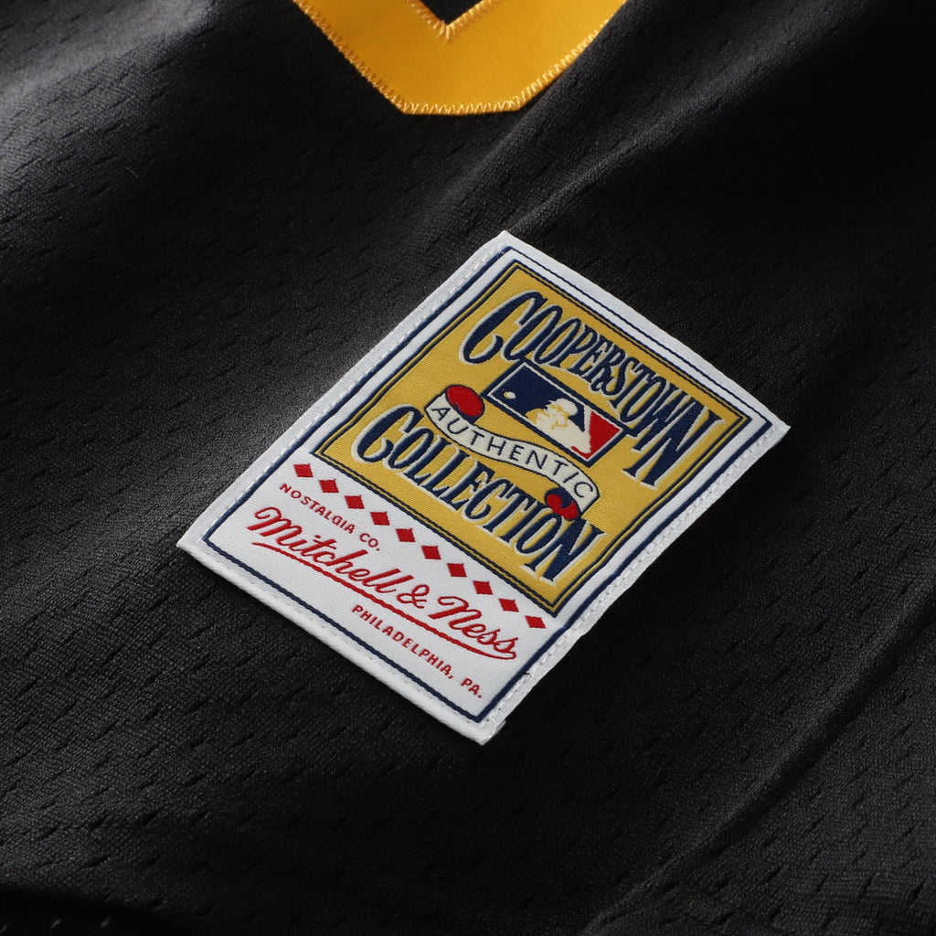Men's Pittsburgh Pirates Willie Stargell Mitchell & Ness Black Cooperstown Collection Big & Tall Mesh Batting Practice Jersey - 8
