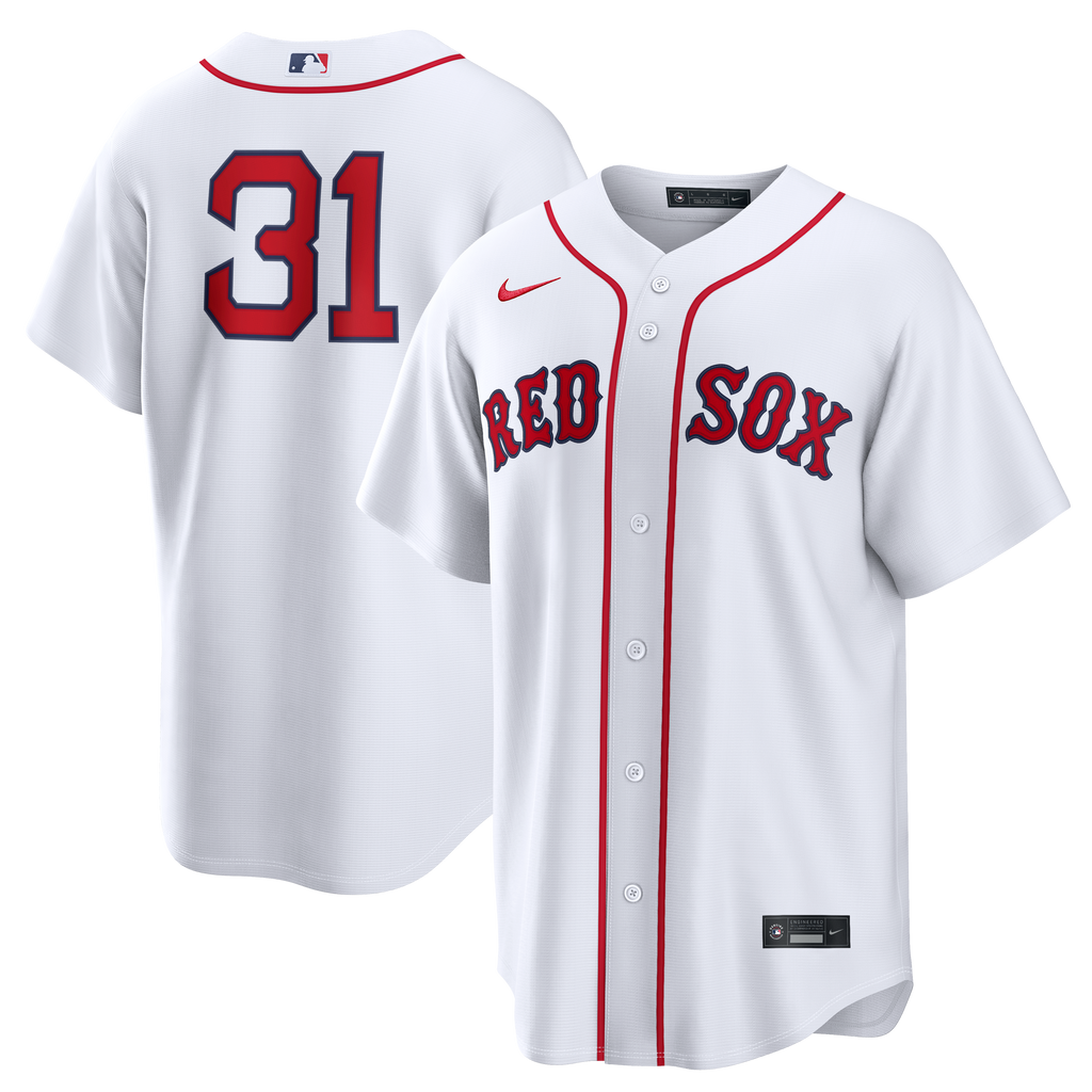 Men's Boston Red Sox Adley Rutschman Nike White Home Replica Jersey - 2