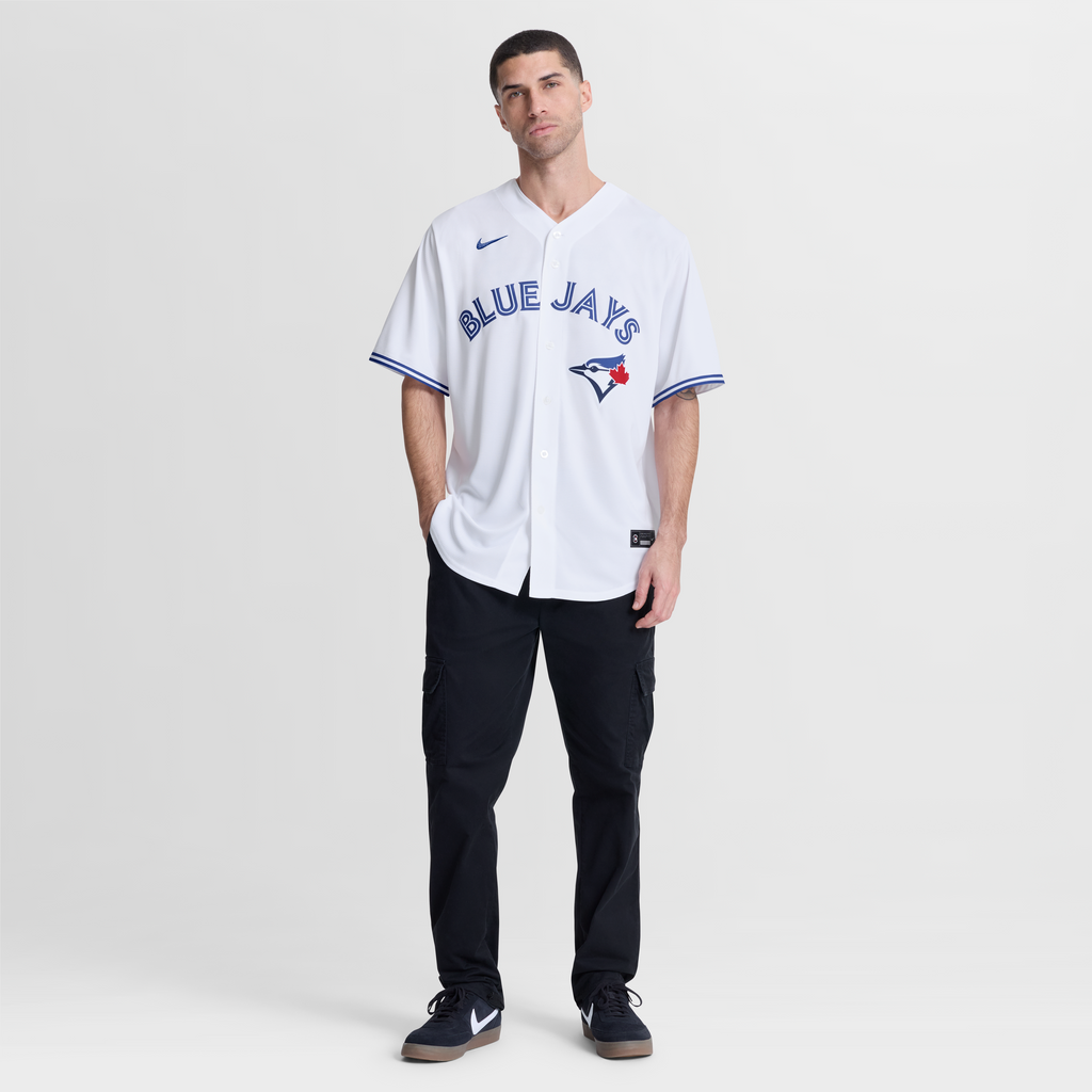 Men's Toronto Blue Jays Alejandro Kirk Nike White Home Replica Jersey - 5