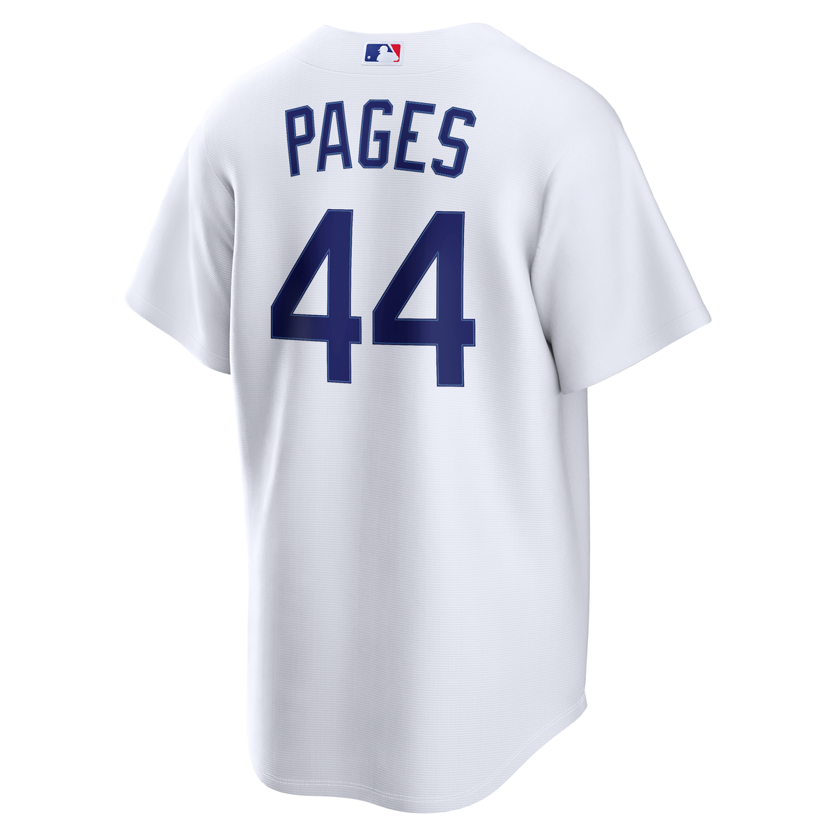 Men's Los Angeles Dodgers Andy Pages Nike White Home Replica Jersey - 4