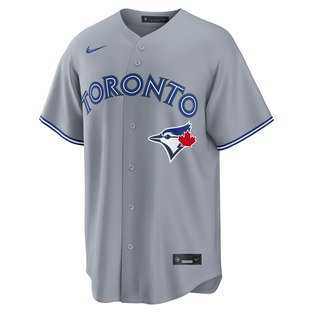 Men's Toronto Blue Jays Anthony Santander Nike Gray Road Replica Jersey - 3