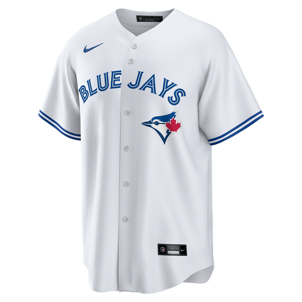 Men's Toronto Blue Jays Anthony Santander Nike White Home Replica Jersey - 3