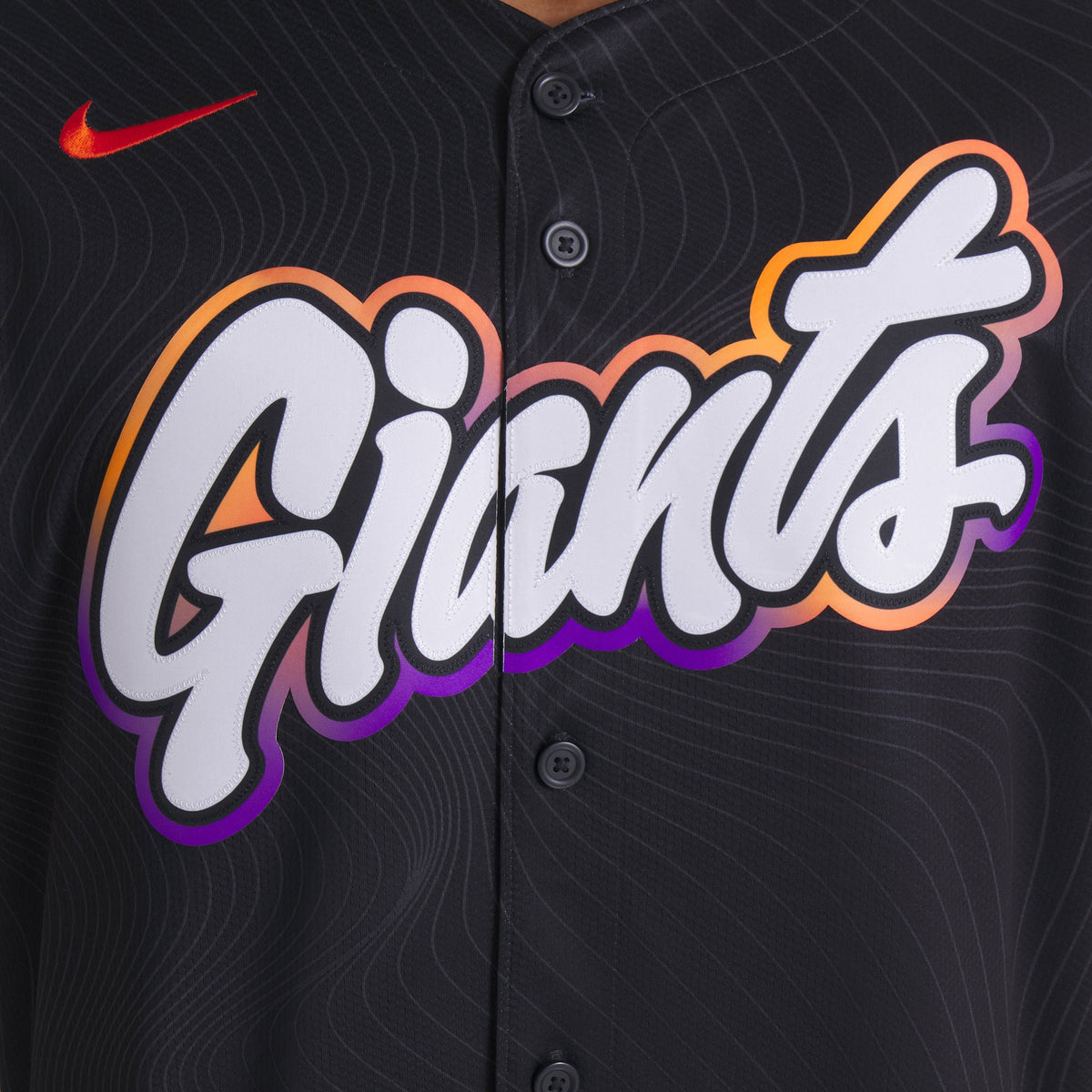 Men's San Francisco Giants Nike Anthracite 2025 City Connect Limited Jersey - 8
