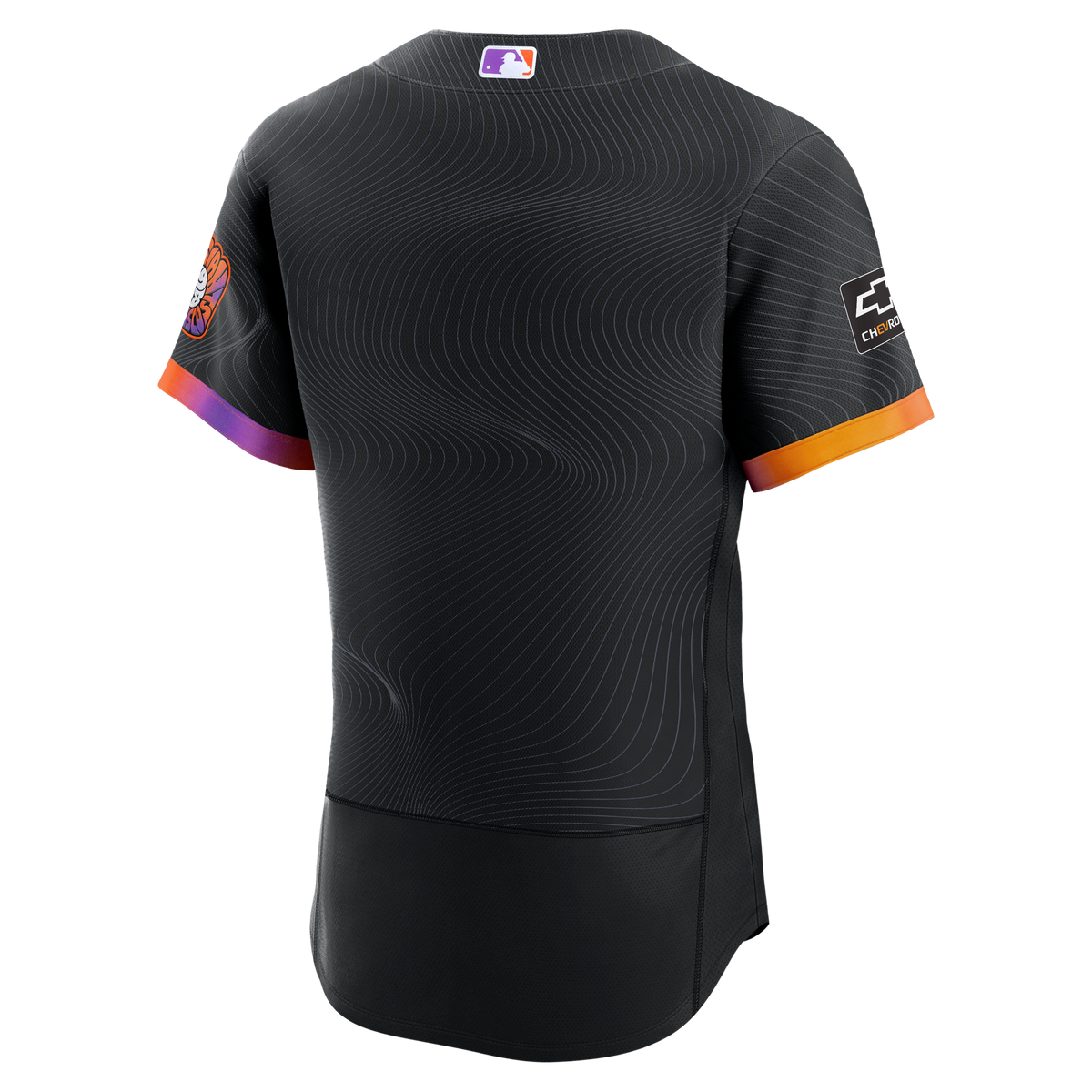 Men's San Francisco Giants Nike Anthracite City Connect Authentic Sponsor Patch Jersey - 4