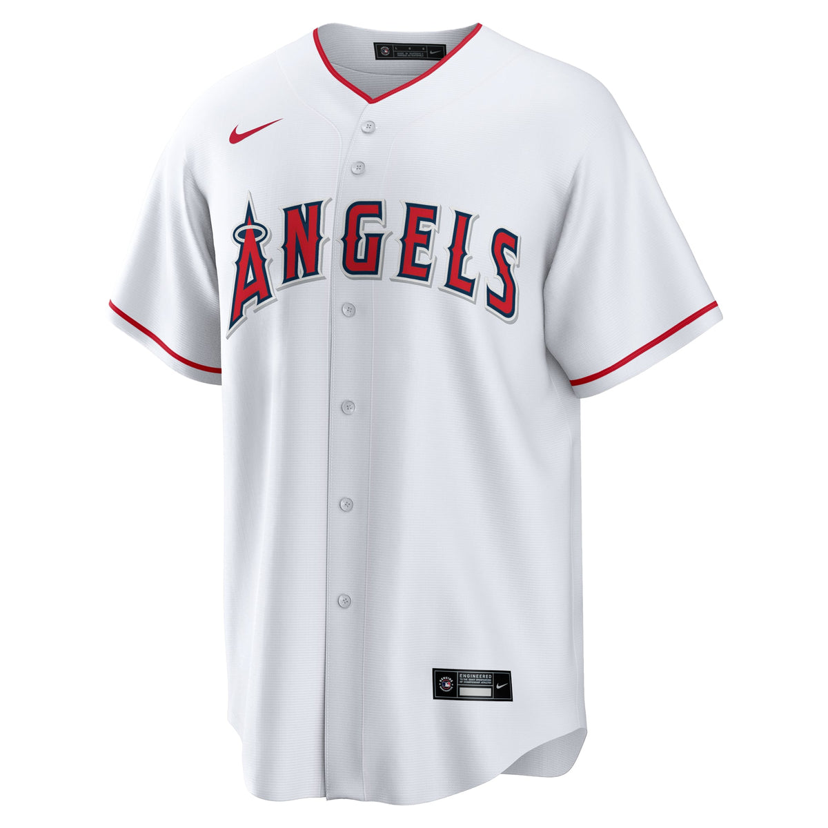 Men's Los Angeles Angels Ben Joyce Nike White Home Replica Jersey - 3