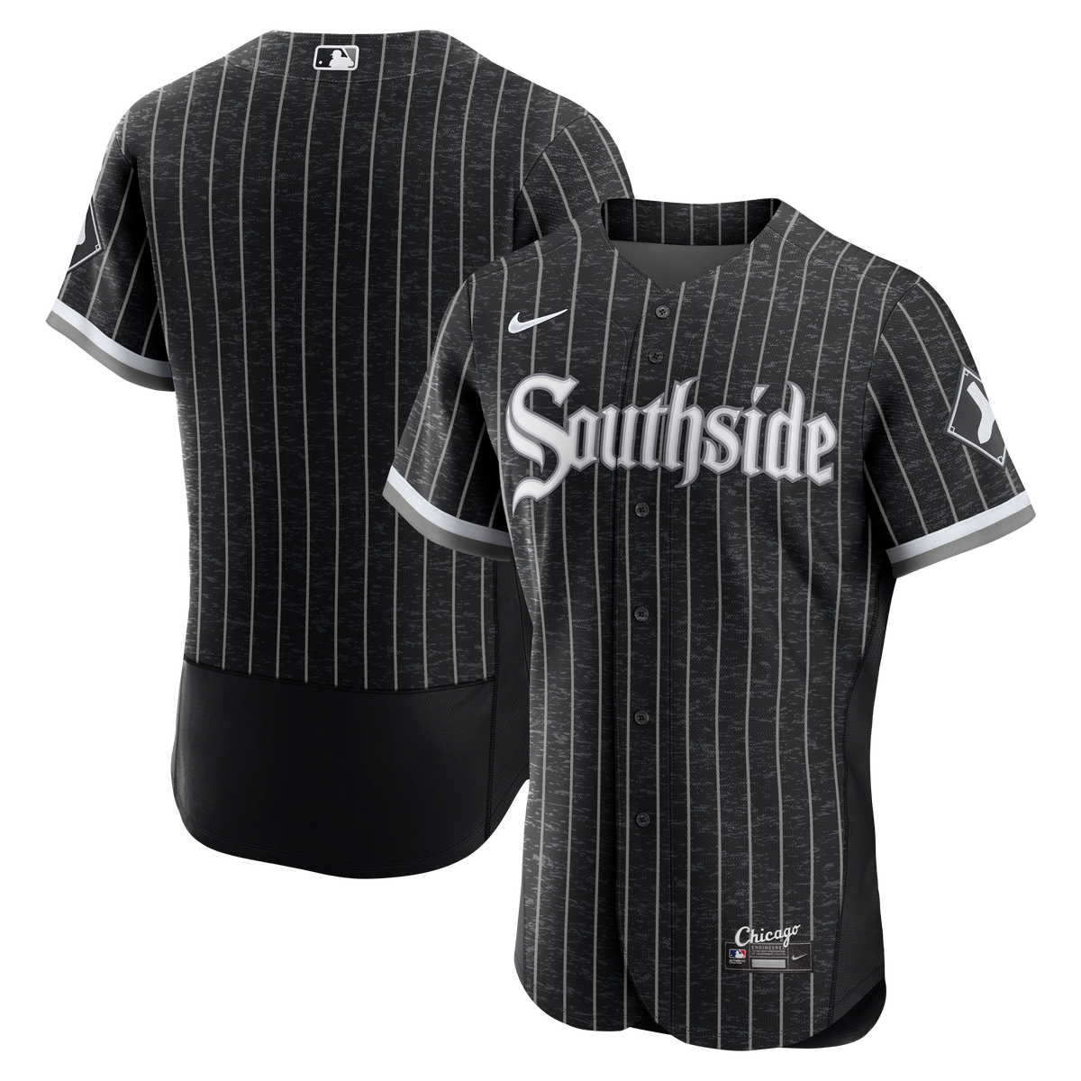 Men's Chicago White Sox Nike Black Alternate Authentic Jersey