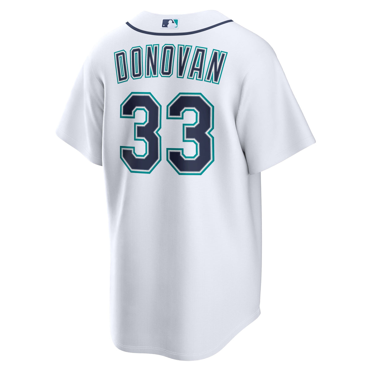 Men's Seattle Mariners Brendan Donovan Nike White Home Replica Jersey - 4