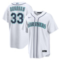 Men's Seattle Mariners Brendan Donovan Nike White Home Replica Jersey