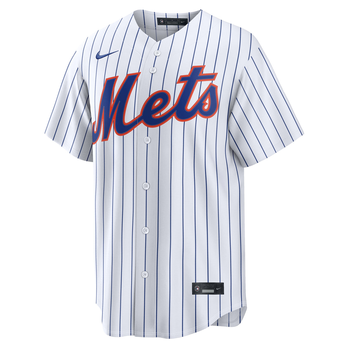 Men's New York Mets Brett Baty Nike White Home Replica Jersey - 3