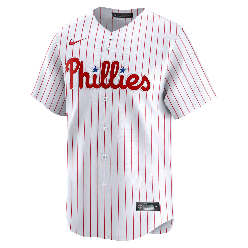 Men's Philadelphia Phillies Bryce Harper Nike White Home Limited Player Jersey - 3