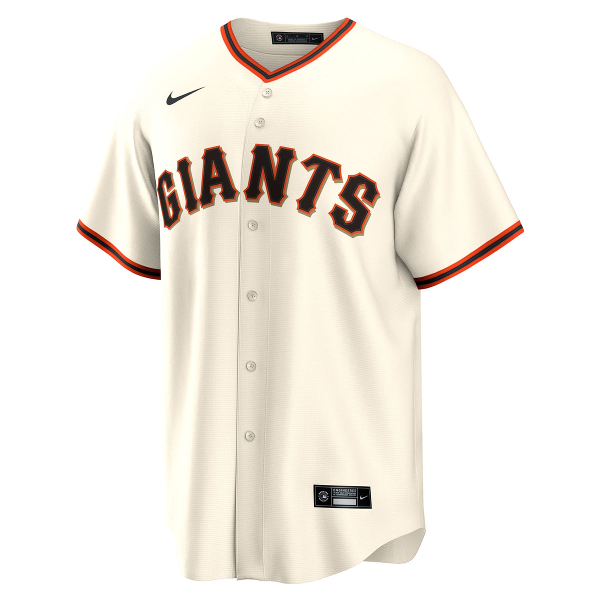 Men's San Francisco Giants Casey Schmitt Nike Cream Home Replica Jersey - 3