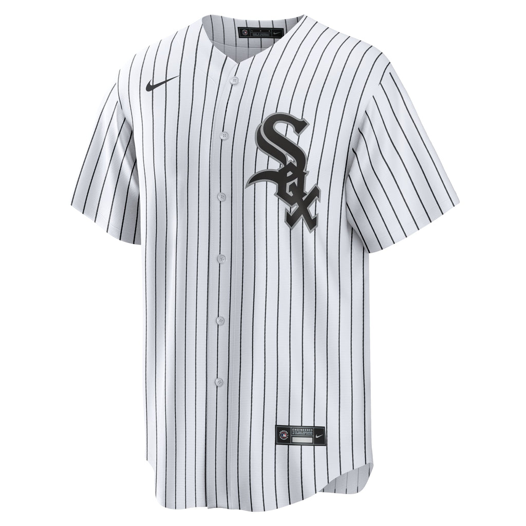 Men's Chicago White Sox Chase Meidroth Nike White Home Replica Jersey - 3