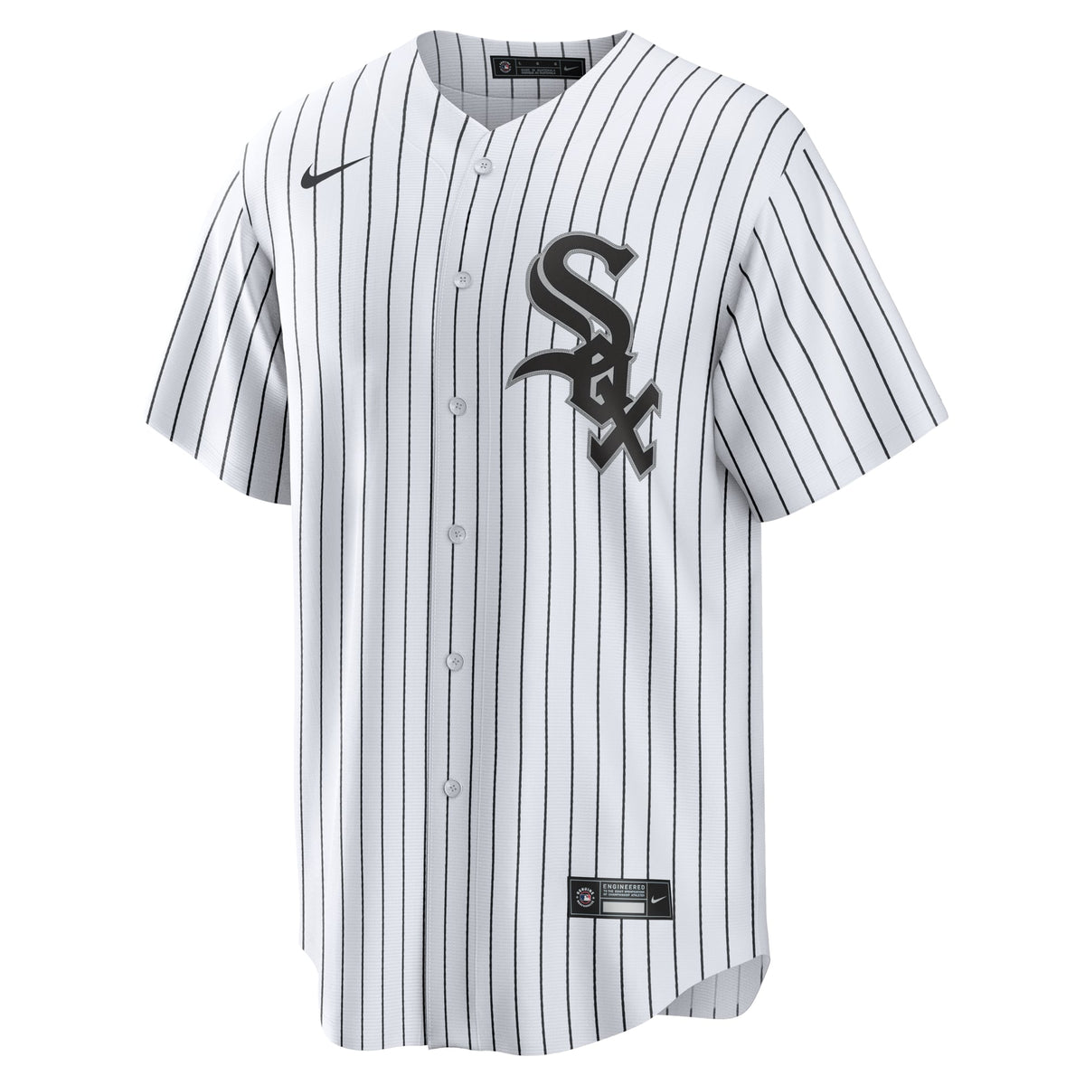 Men's Chicago White Sox Chase Meidroth Nike White Home Replica Jersey - 3