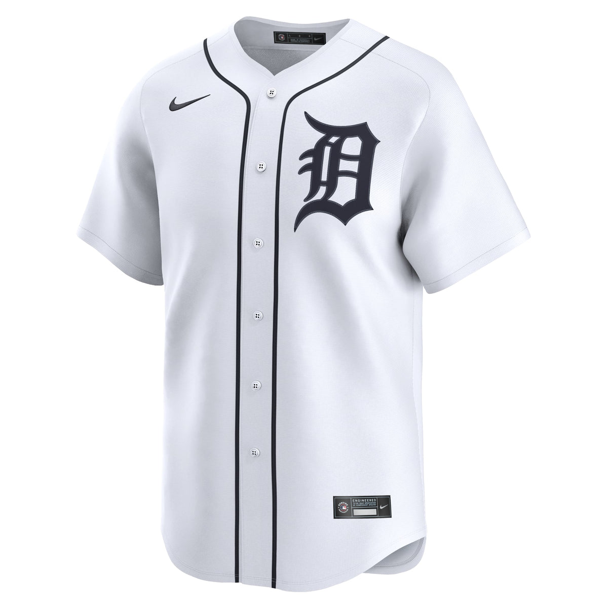 Men's Detroit Tigers Colt Keith Nike White Home Limited Player Jersey - 3