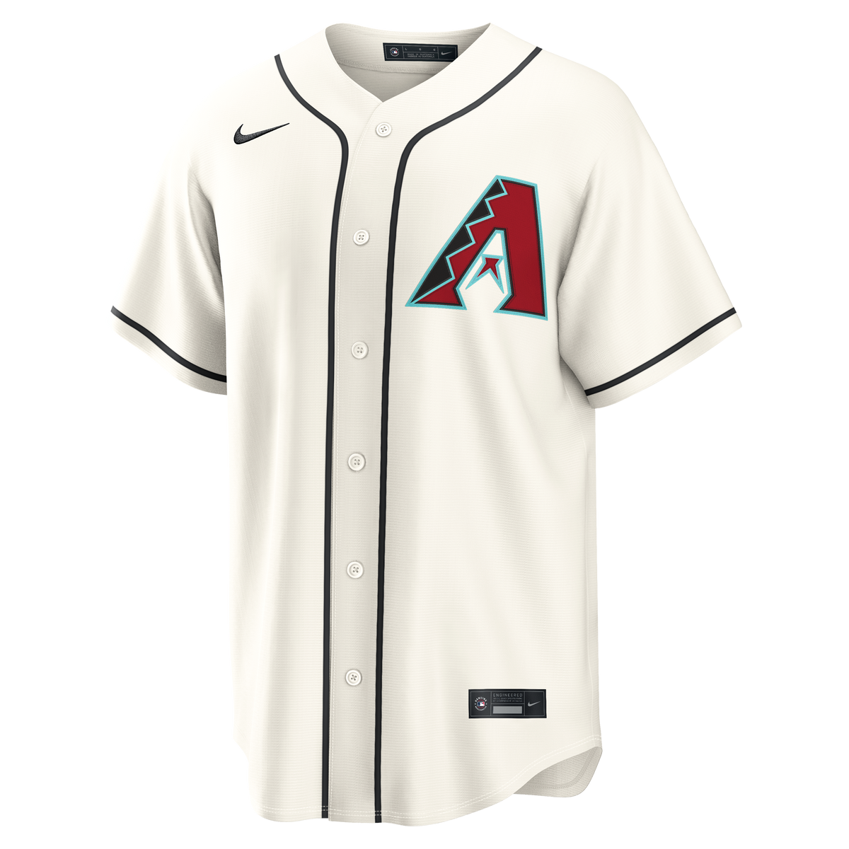 Men's Arizona Diamondbacks Corbin Carroll Nike Cream Home Replica Jersey - 7