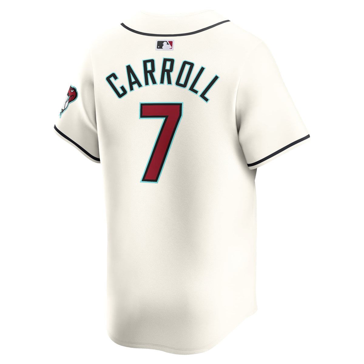Men's Arizona Diamondbacks Corbin Carroll Nike White Home Limited Player Jersey - 4