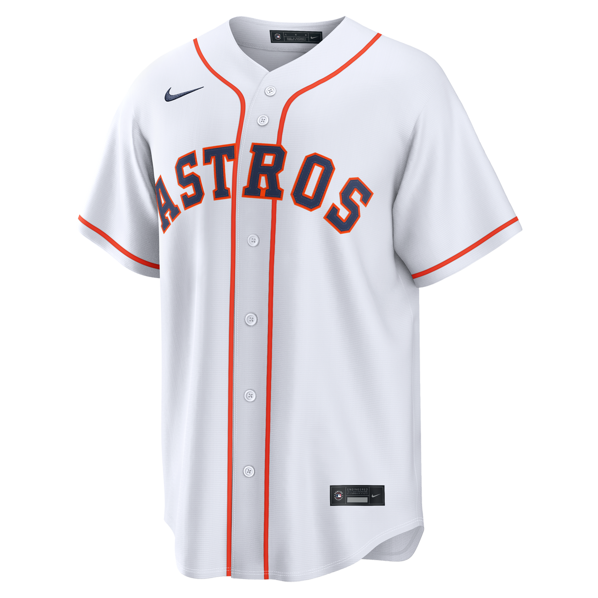 Men's Houston Astros Daulton Varsho Nike White Home Replica Jersey - 5