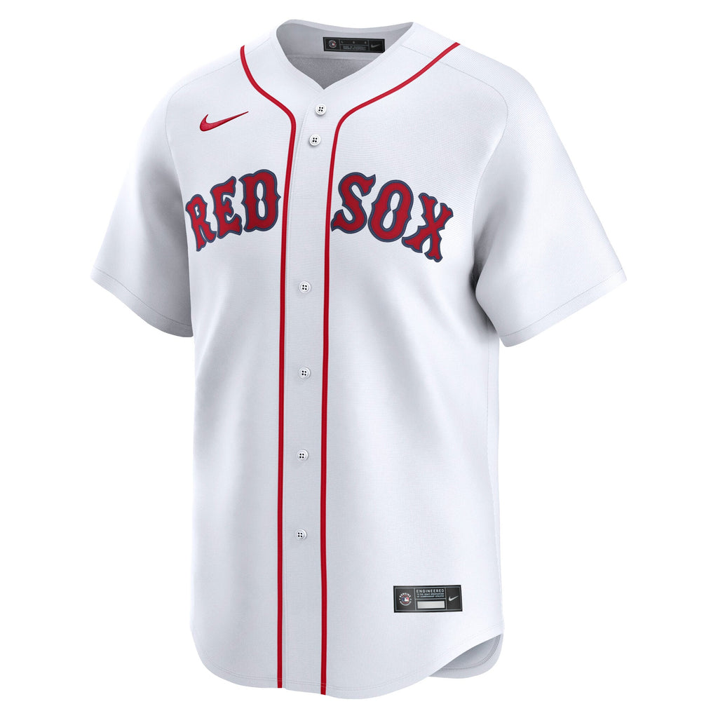 Men's Boston Red Sox David Ortiz Nike White Home Limited Jersey - 3