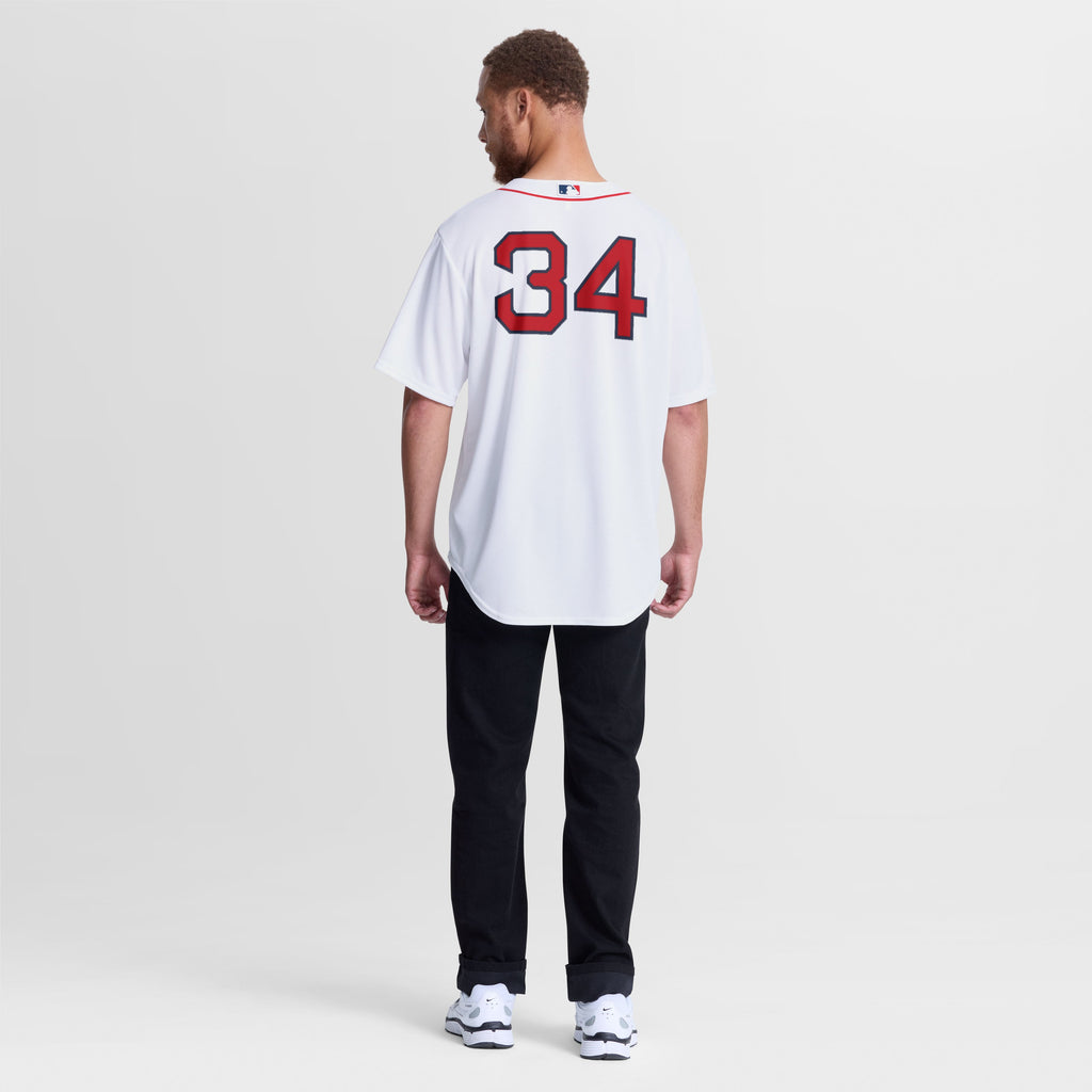Men's Boston Red Sox David Ortiz Nike White Home Replica Jersey - 6