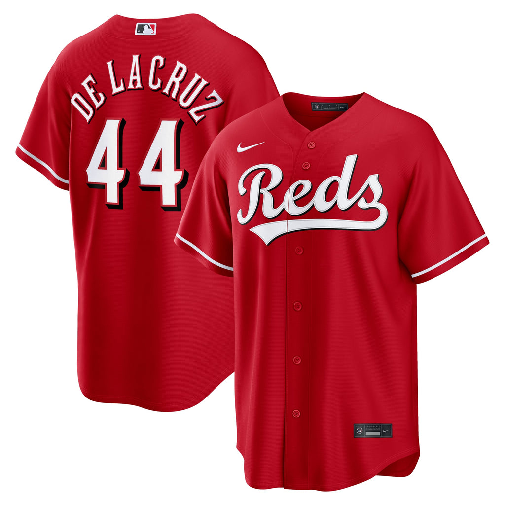 Men's Cincinnati Reds Elly De La Cruz Nike Red Alternate Replica Jersey - 2