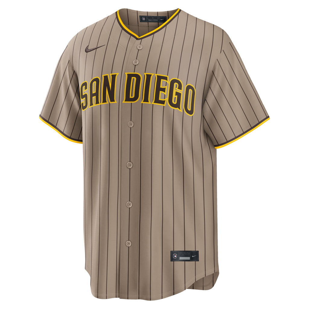 Men's San Diego Padres Fernando Tatis Jr. Nike Sand Alternate Replica Jersey - 3