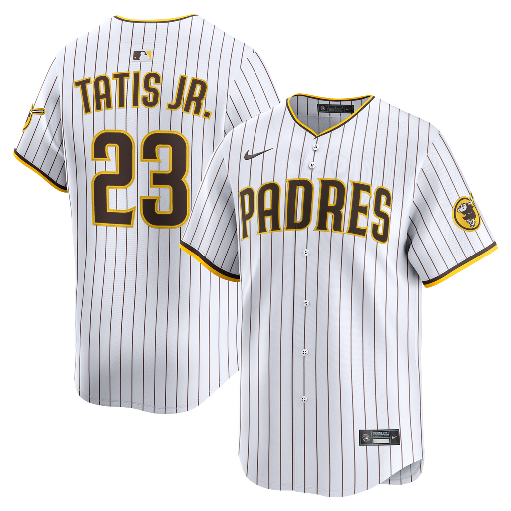 Men's San Diego Padres Fernando Tatis Jr. Nike White Home Limited Player Jersey - 2