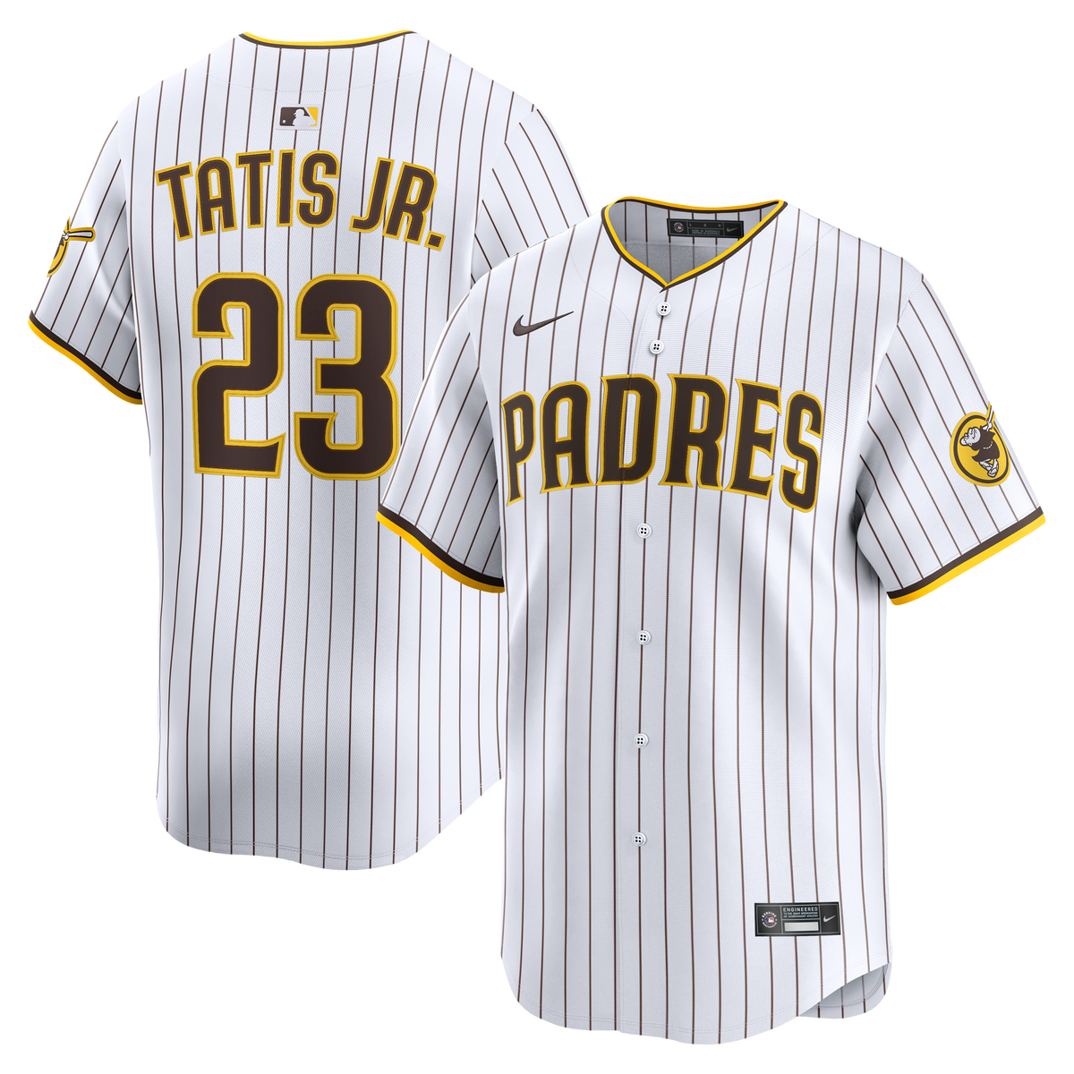Men's San Diego Padres Fernando Tatis Jr. Nike White Home Limited Player Jersey - 2