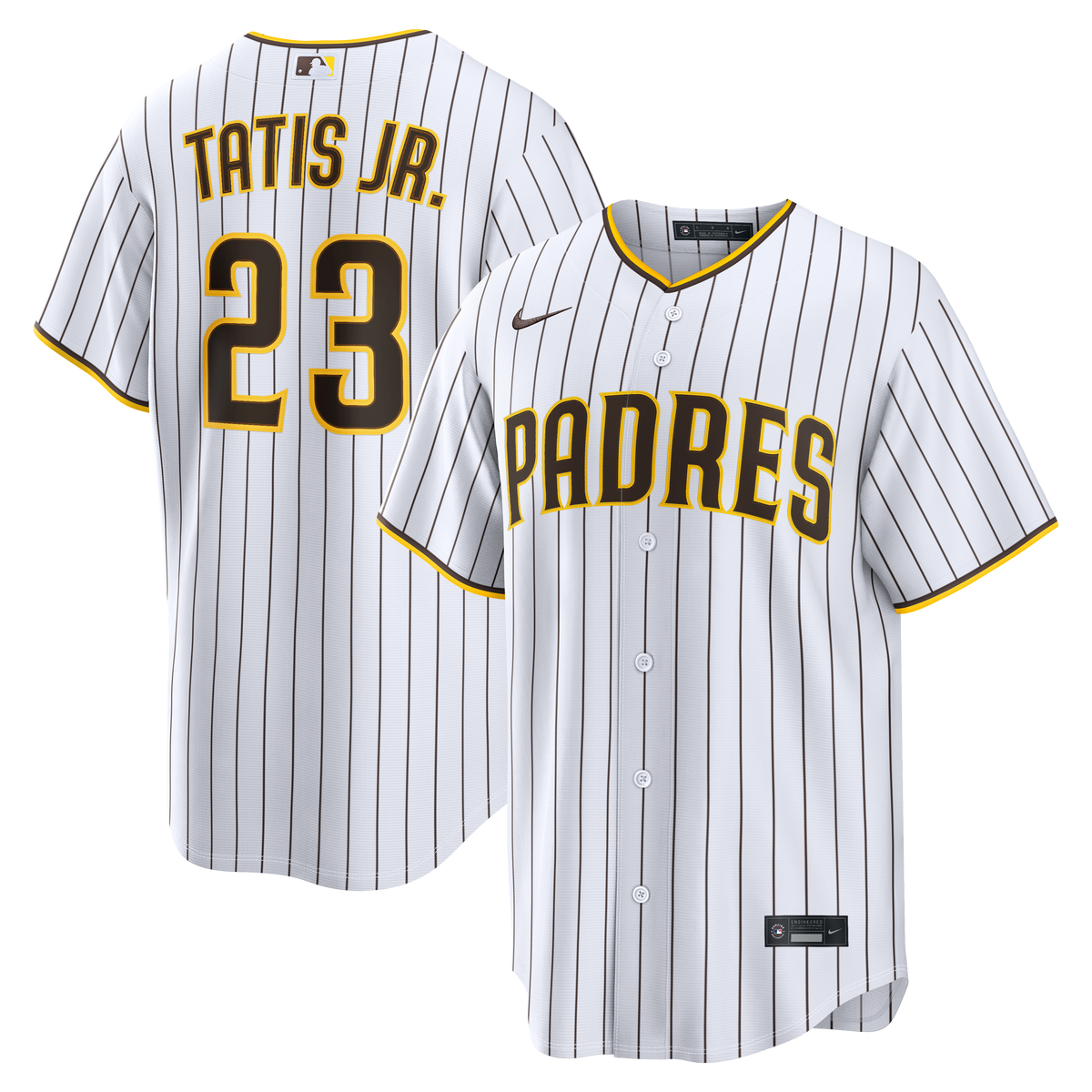Men's San Diego Padres Fernando Tatis Jr. Nike White Home Replica Player Jersey - 2