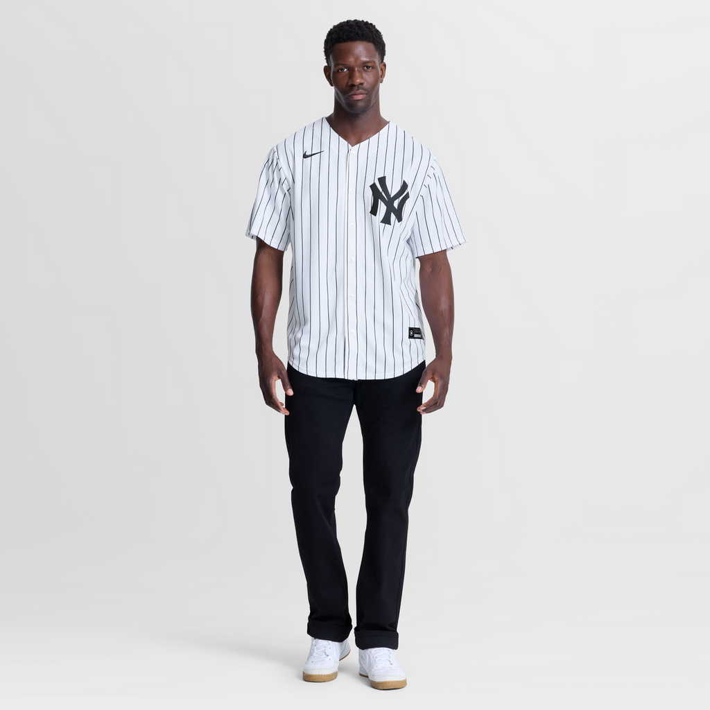 Men's New York Yankees Giancarlo Stanton Nike White Home Replica Jersey - 5