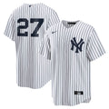 Men's New York Yankees Giancarlo Stanton Nike White Home Replica Player Jersey