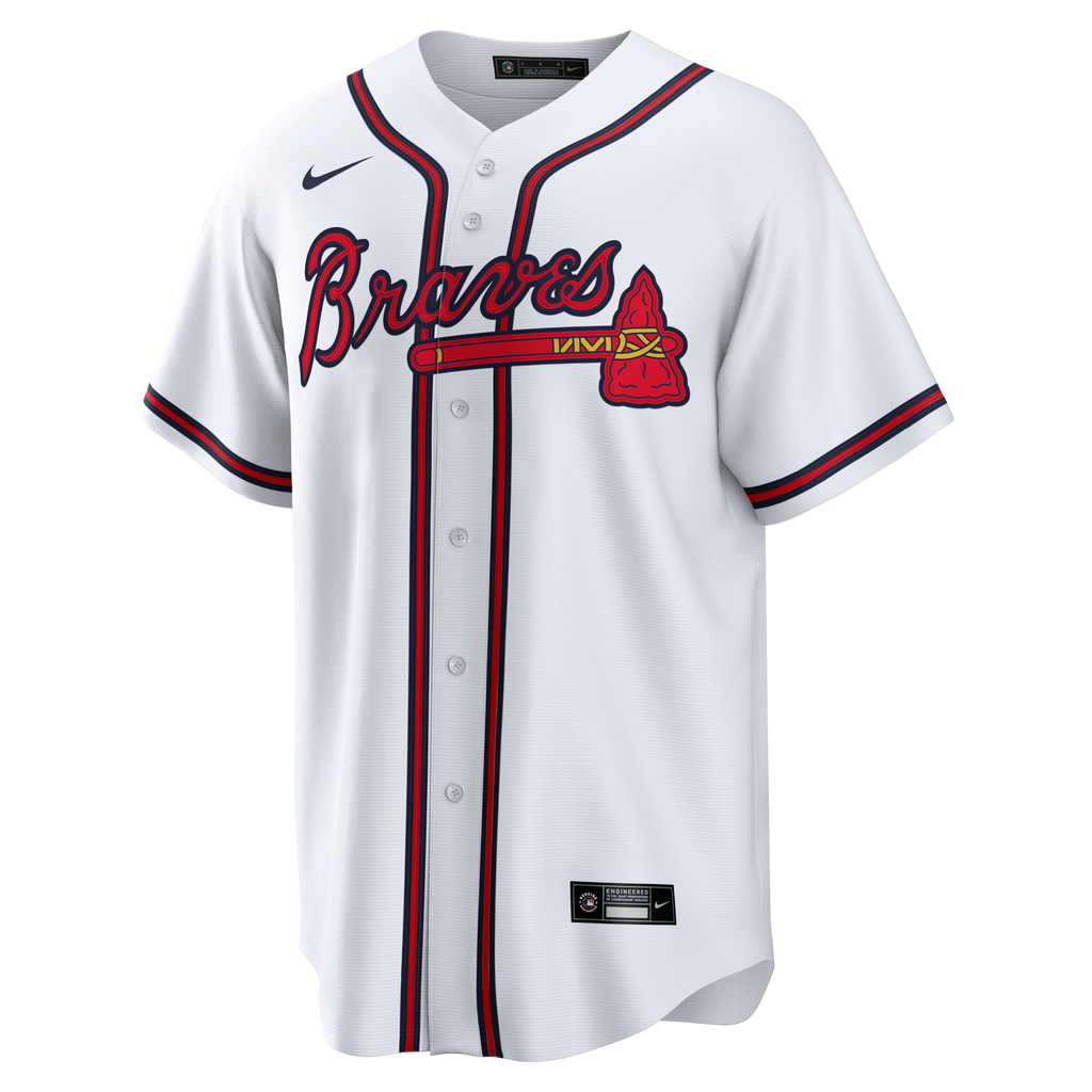 Men's Atlanta Braves Greg Maddux Nike White Home Retired Player Replica Jersey - 3