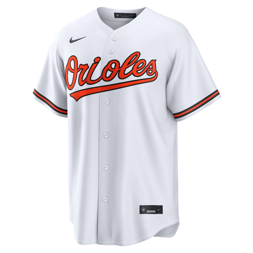 Men's Baltimore Orioles Gunnar Henderson Nike White Home Replica Jersey - 5