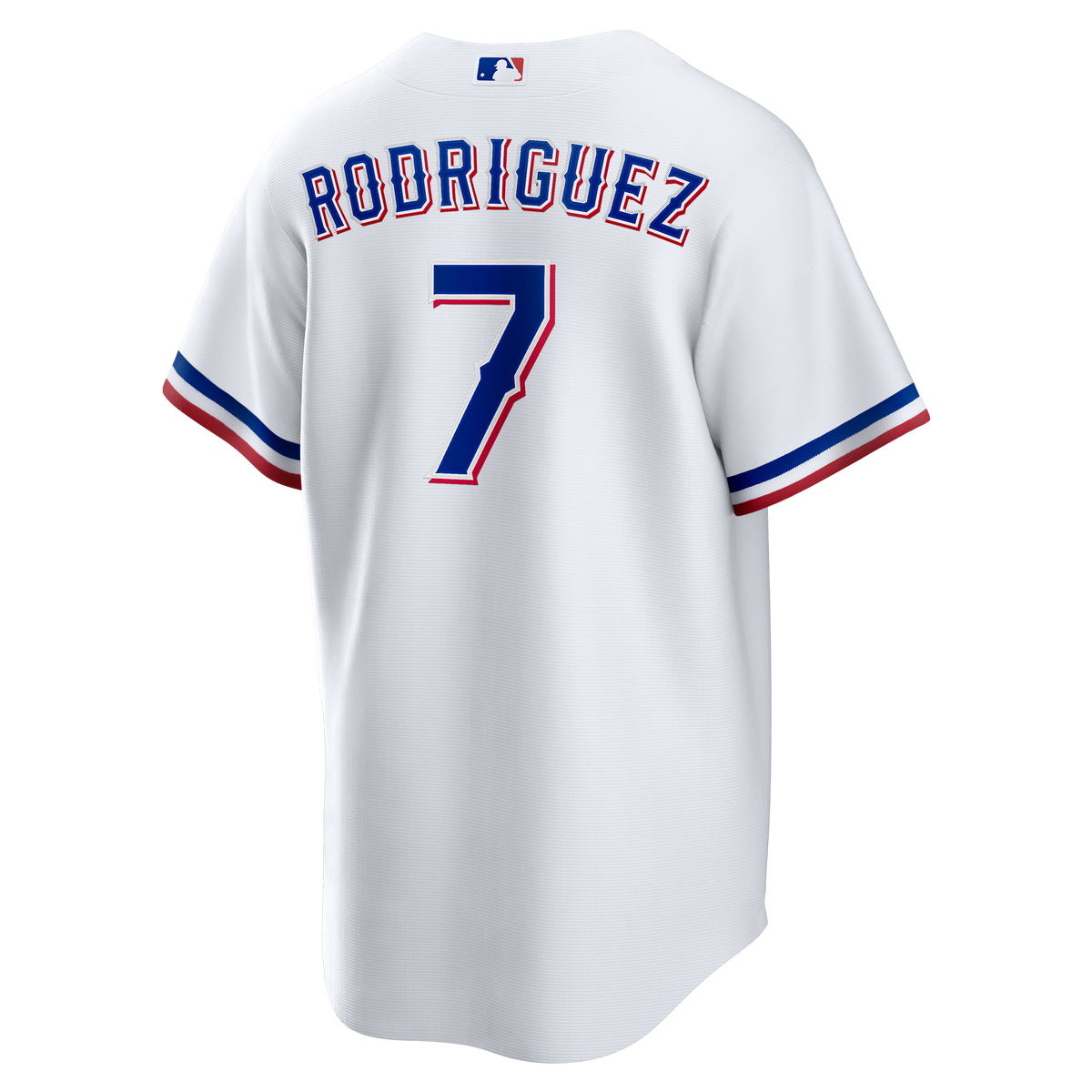 Men's Texas Rangers Ivan Rodriguez Nike White Home Retired Player Replica Jersey - 4