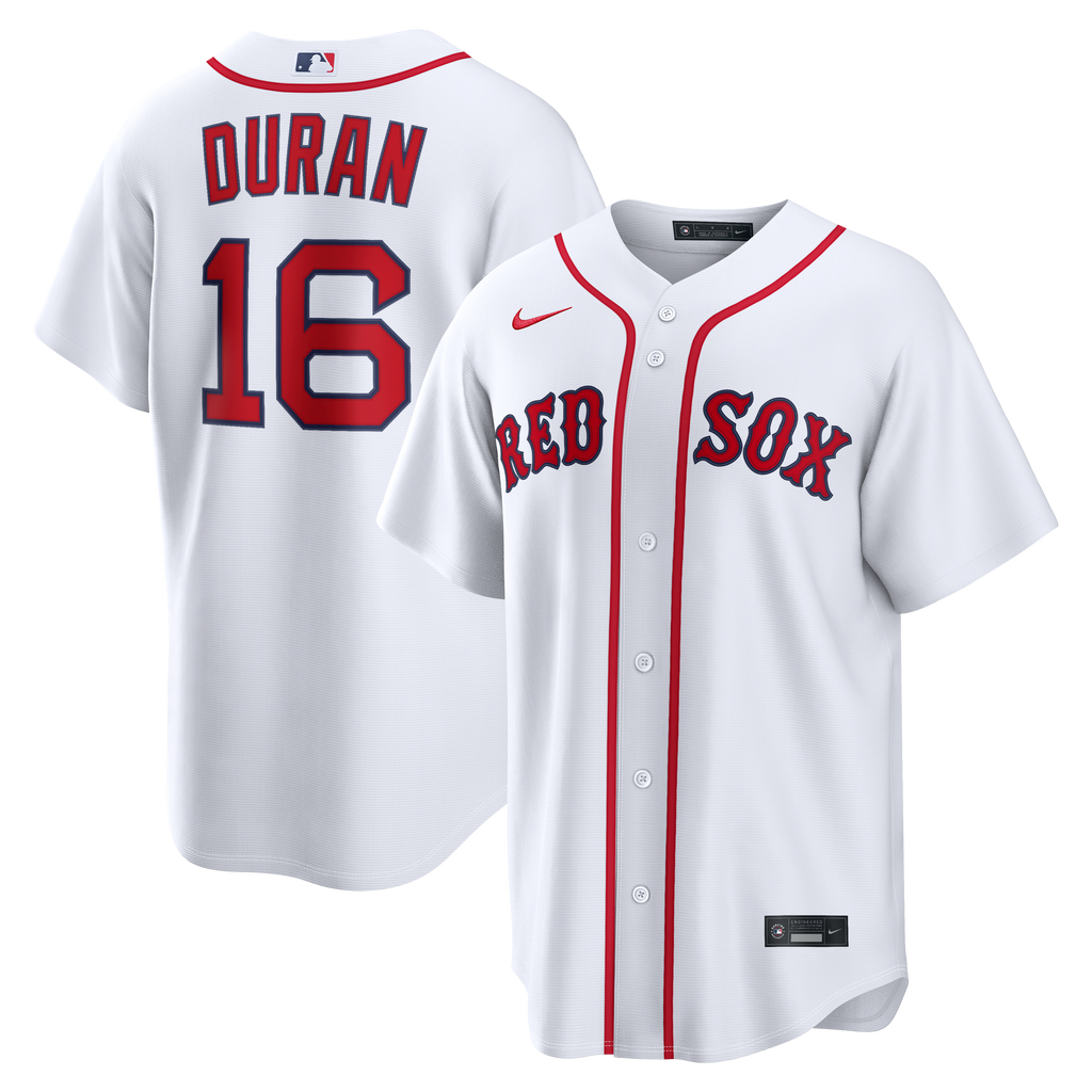 Men's Boston Red Sox Jarren Duran Nike White Home Replica Jersey