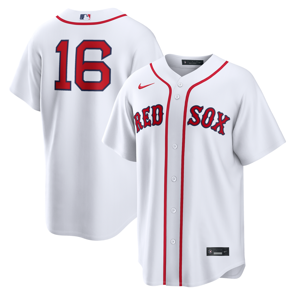 Men's Boston Red Sox Jarren Duran Nike White Home Replica Jersey