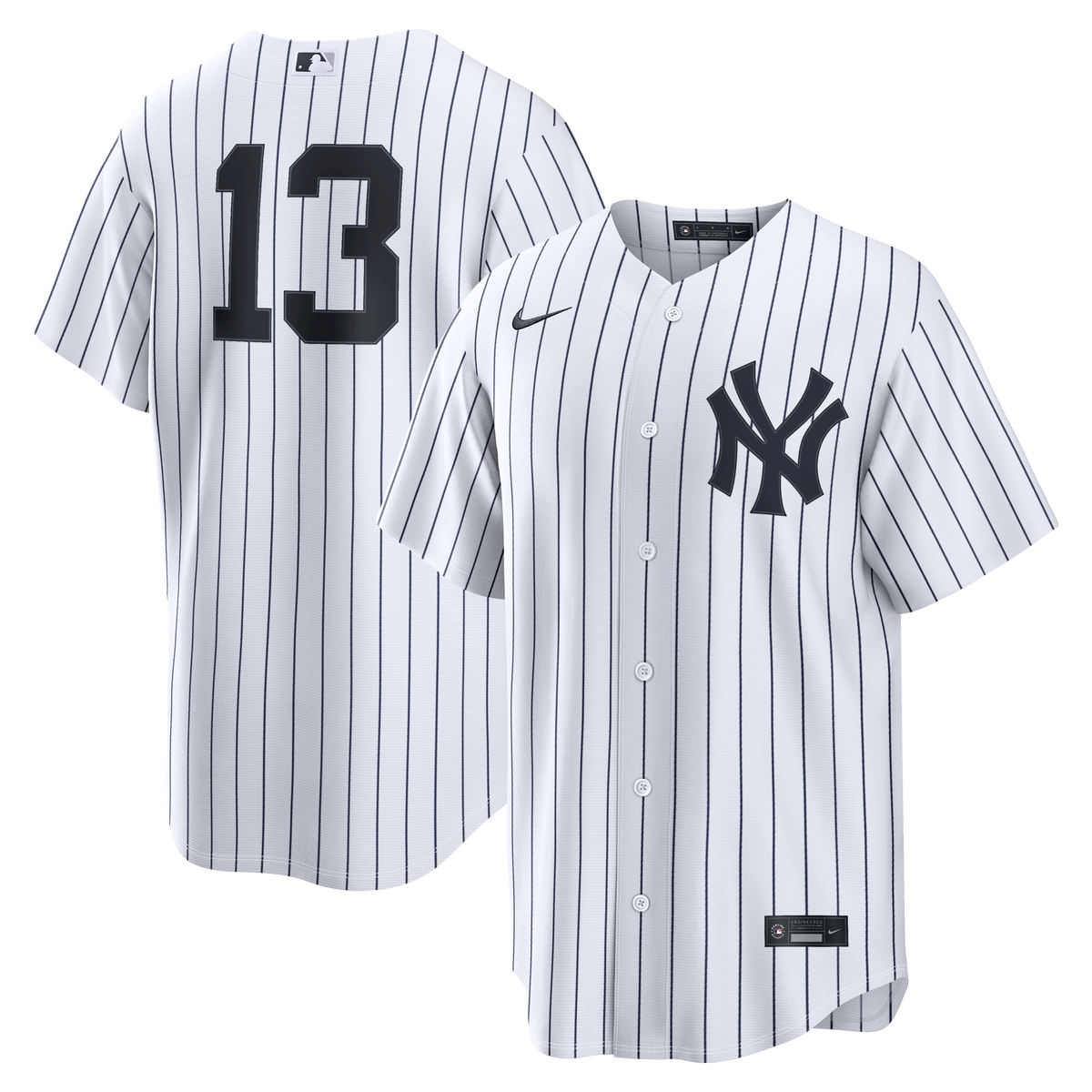 Men's New York Yankees Jazz Chisholm Jr. Nike White Home Replica Jersey - 2
