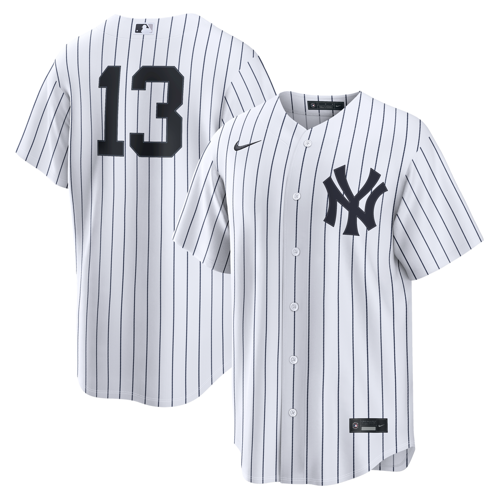 Men's New York Yankees Jazz Chisholm Jr. Nike White Home Replica Jersey