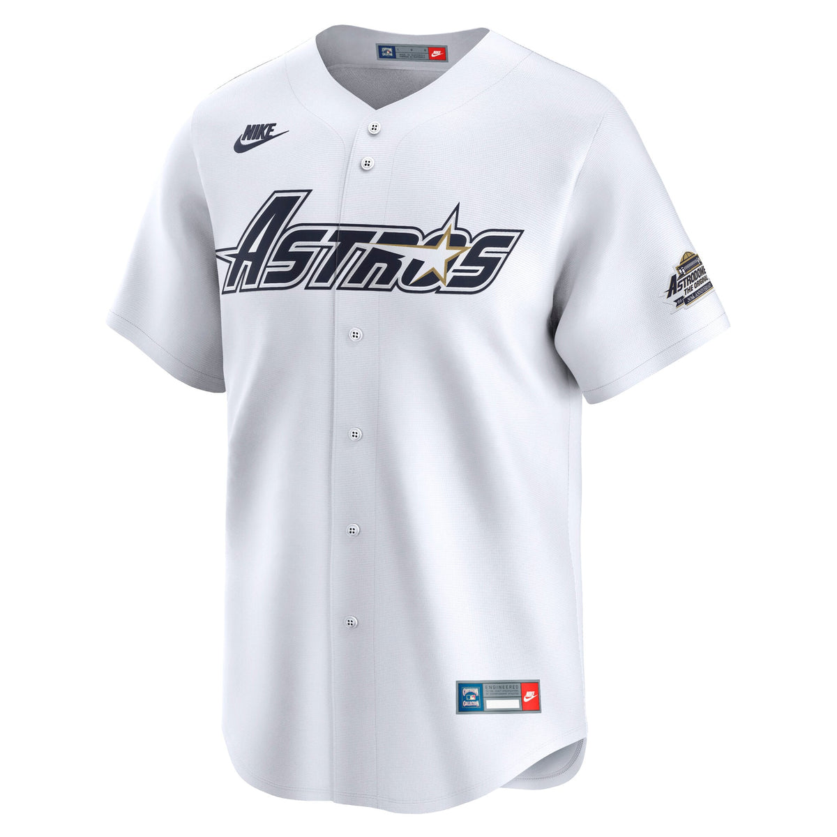 Men's Houston Astros Jeff Bagwell Nike White Throwback Cooperstown Collection Limited Jersey - 3